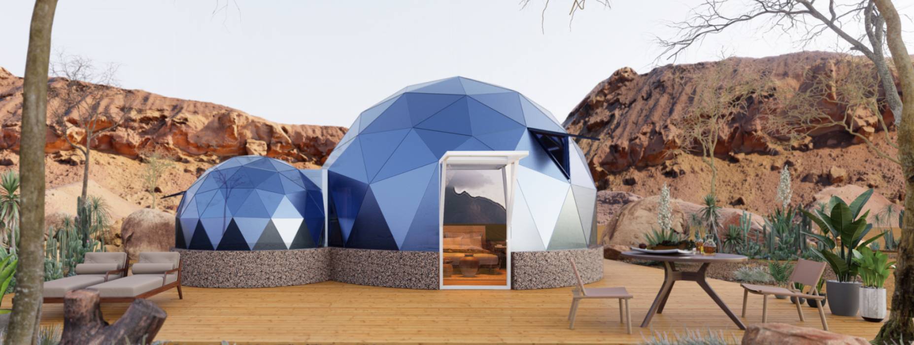 东丽区球形智能光伏玻璃星空房